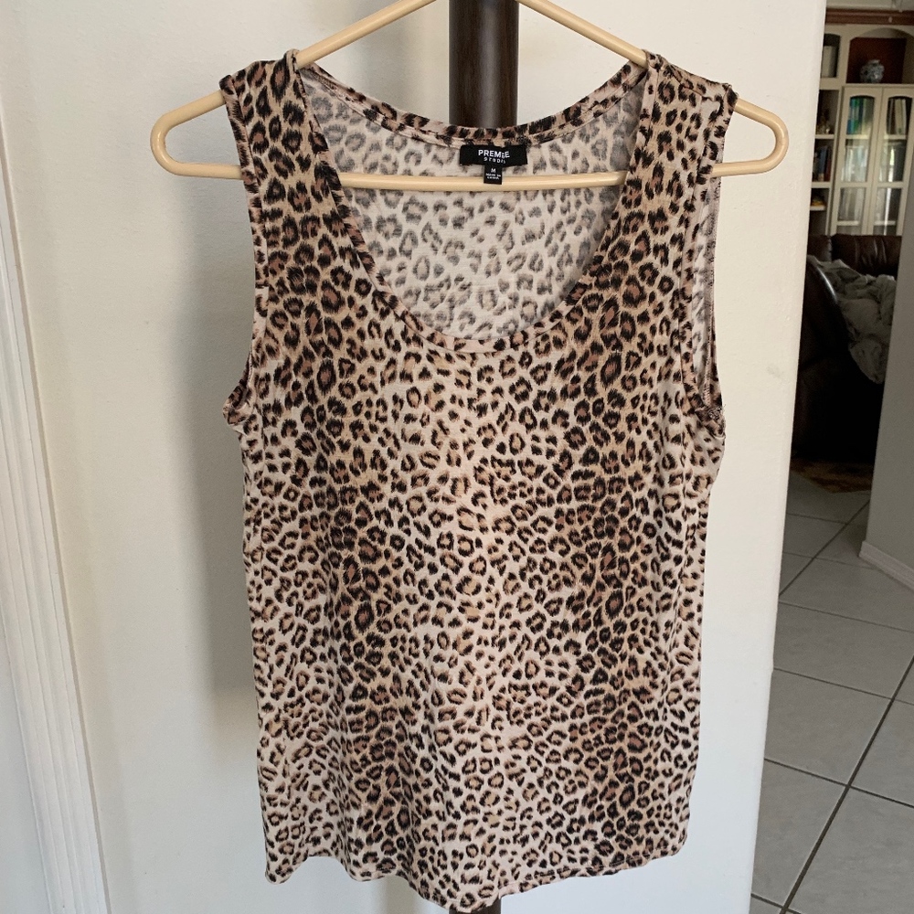 Cheetah Print Tank